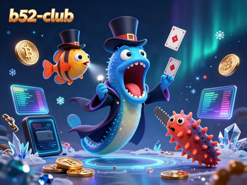 Engage with b52-club's thrilling casino magic performance featuring enchanting underwater characters.