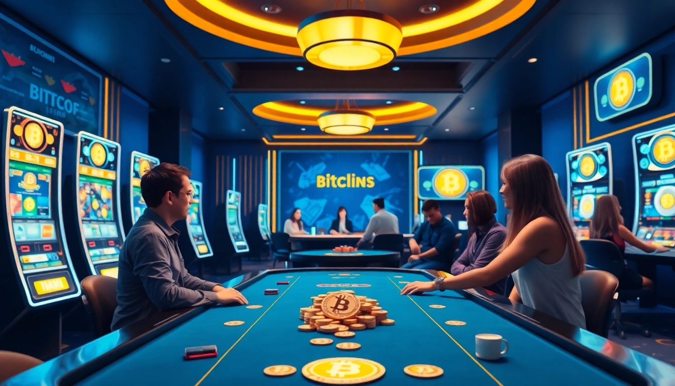 Les joueurs profitent des Bitcoin casinos dans une expérience dynamique et moderne.