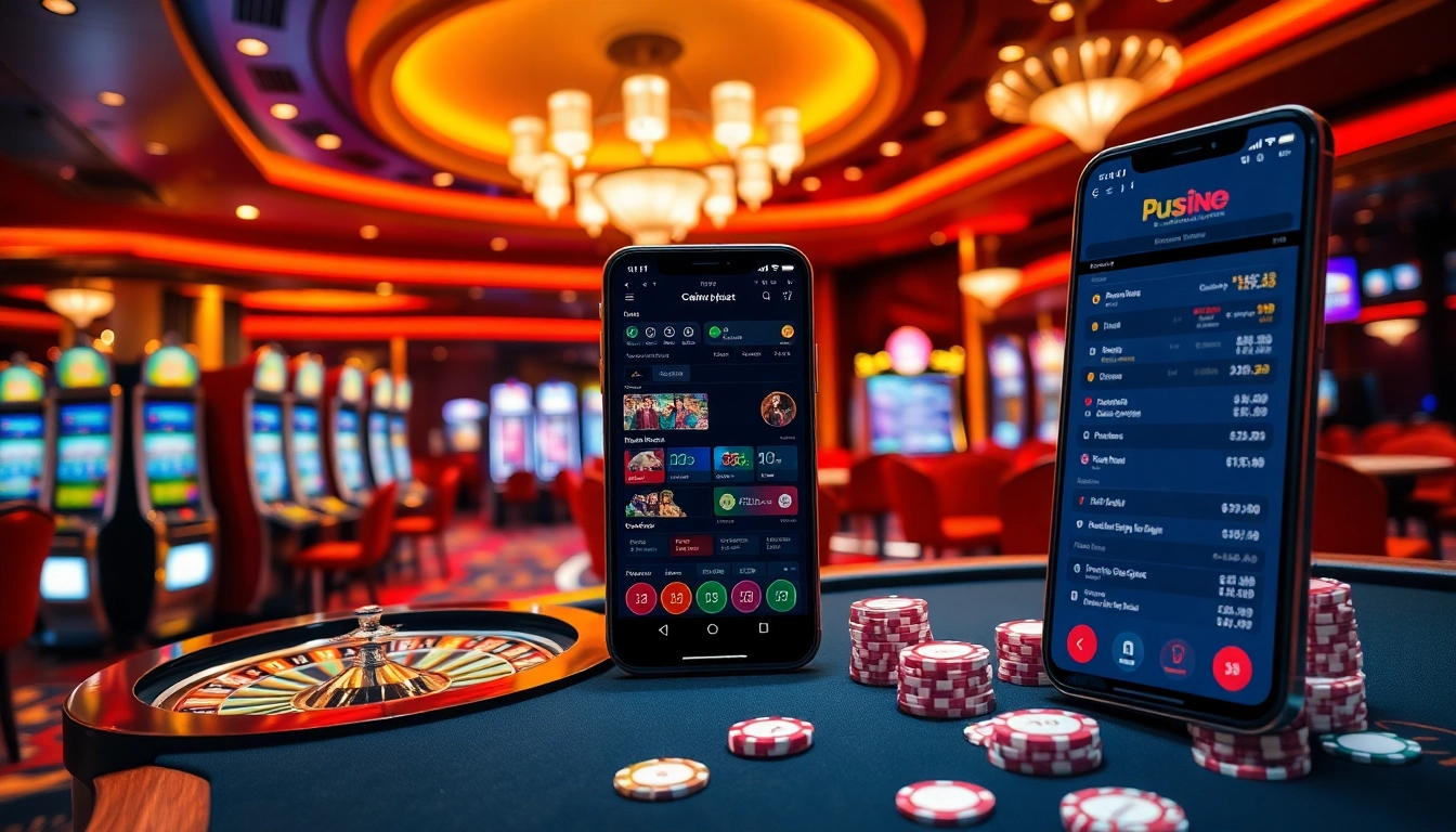 Experimenta la emoción de 789g con elementos de casino de lujo en una escena de juego vibrante.