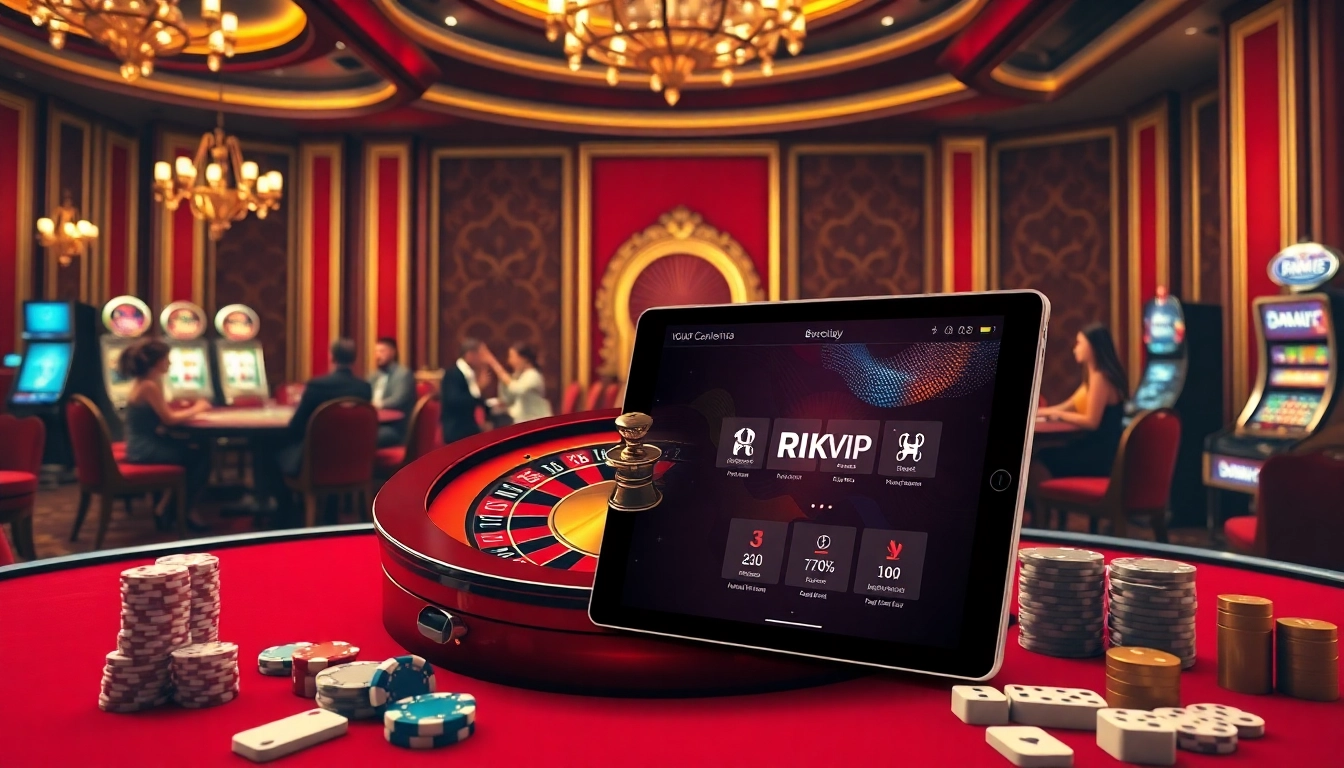 Experience vibrant gaming at RIKVIP Casino with engaging tables and online play.