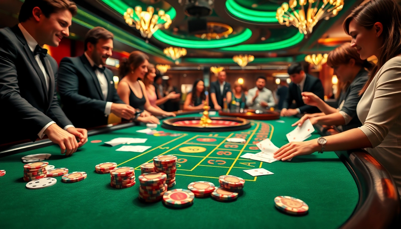 S8-themed casino scene featuring a luxurious blackjack table and exciting gameplay.