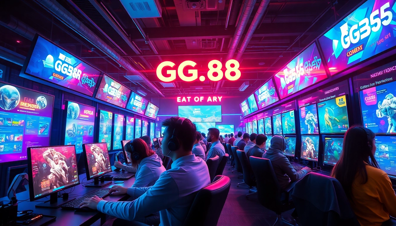 Discover the excitement and innovation of GG88 WORK in a vibrant gaming atmosphere.