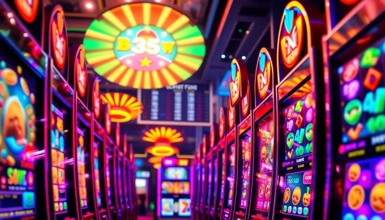 Découvrez les tendances des jeux dans les casinos en ligne 2026 avec des machines à sous lumineuses.