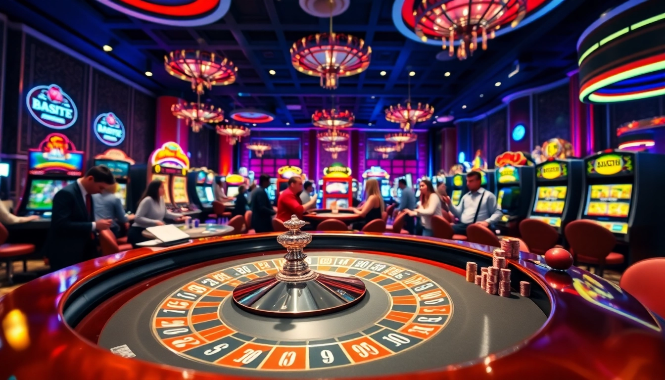 Découvrez le meilleur casino en ligne avec des joueurs ravis autour d'une table de roulette. related image