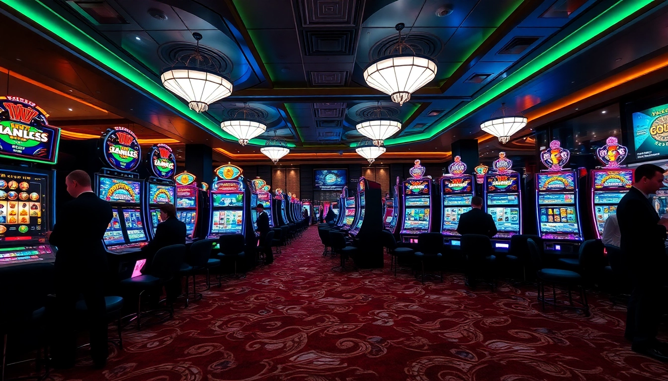 Jouer à des jeux de casino en ligne avec une ambiance luxueuse et excitante.