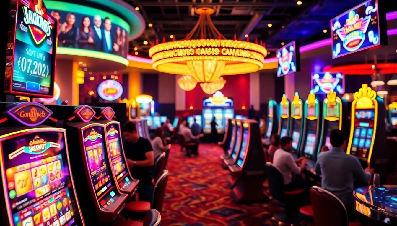 Jouez à des jeux passionnants de casino en ligne avec ambiance vibrante et gains intéressants.