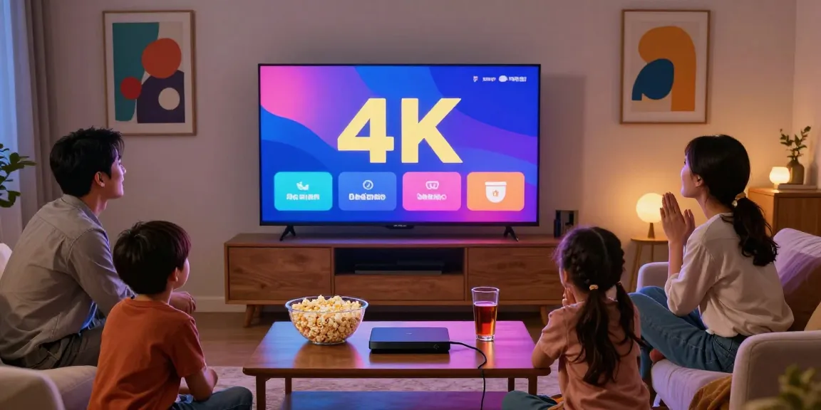 Profitez de l'abonnement IPTV avec votre famille dans un cadre agréable.