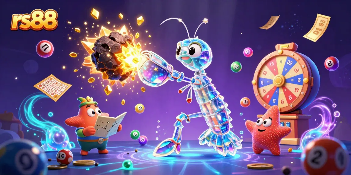 Play thrilling games on rs88 with colorful elements like lottery balls and prize wheels.