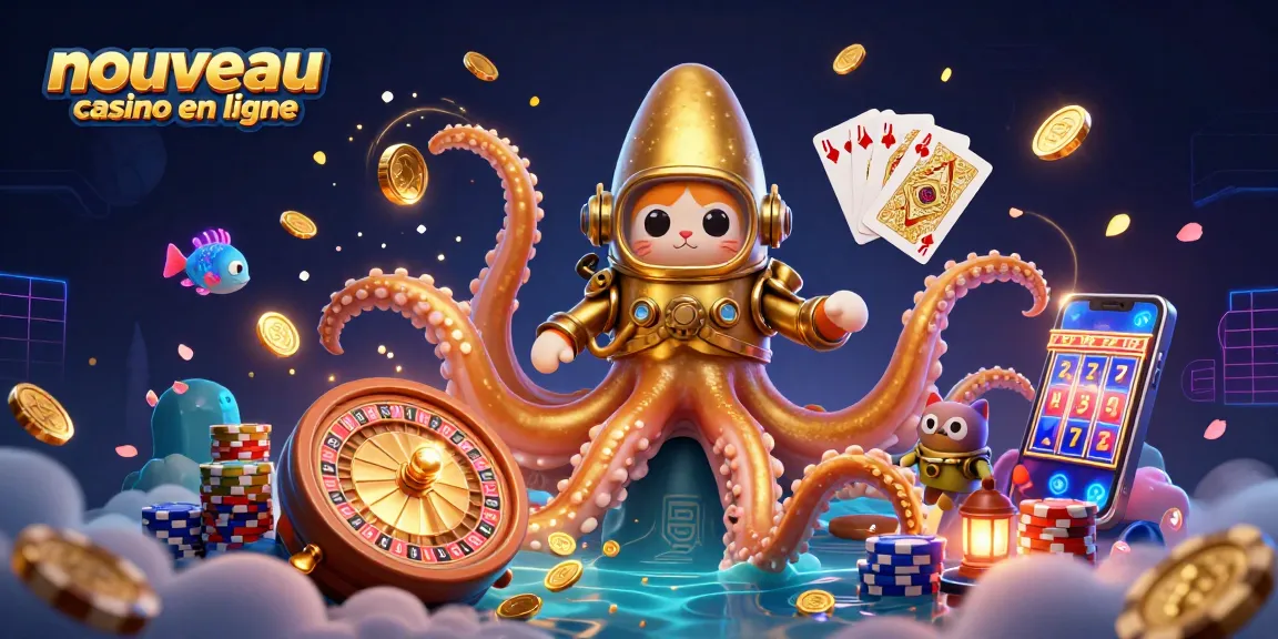 Plongez dans l'univers des casinos avec le nouveau casino en ligne, kraken et trésors scintillants.